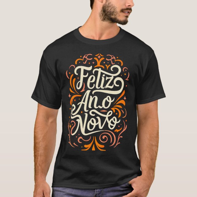 T-shirt Feliz Ano Novo (Devant)