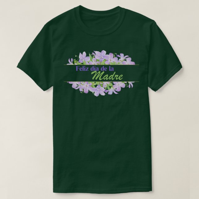 T-shirt Feliz Da de la Madre (Design devant)