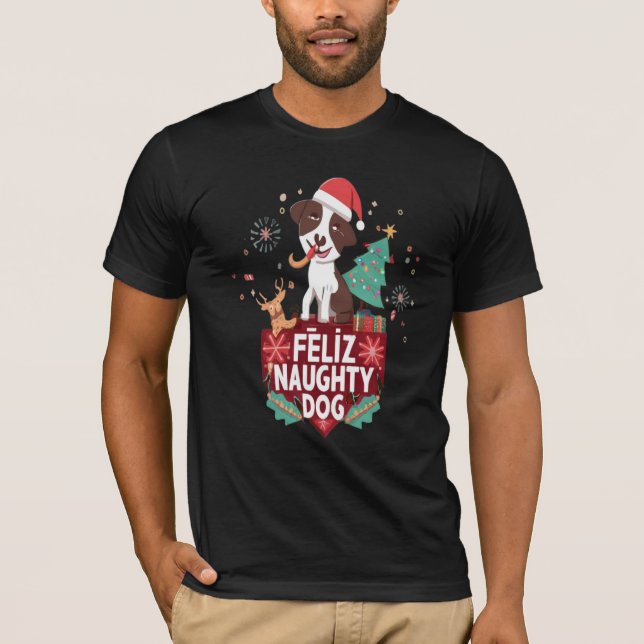 T-shirt Feliz Naughty Dog (Devant)