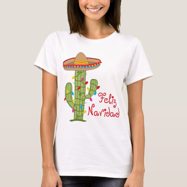 T-shirt Feliz Navidad (Devant)