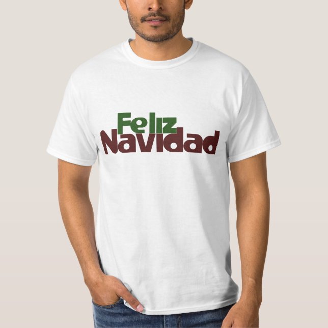 T-shirt Feliz Navidad (Devant)