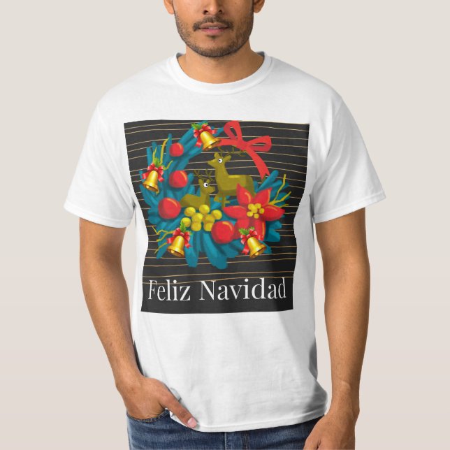 T-SHIRT FELIZ NAVIDAD (Devant)