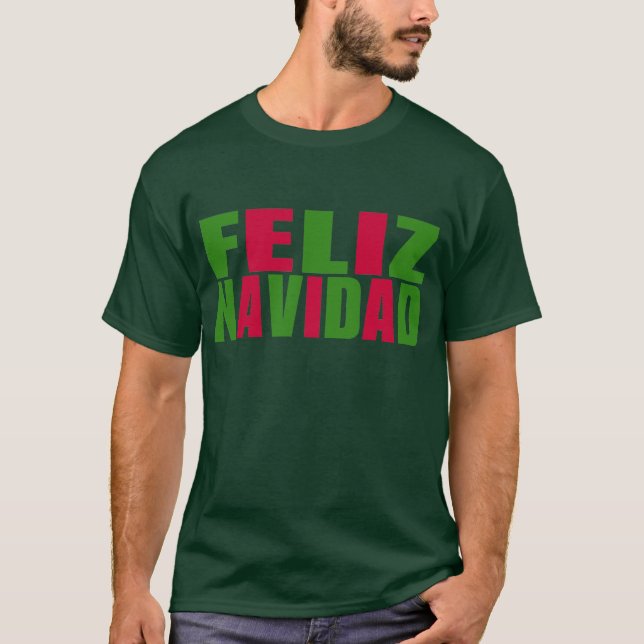 T-shirt Feliz Navidad (Devant)