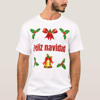 T-shirt Feliz navidad - chemise mens