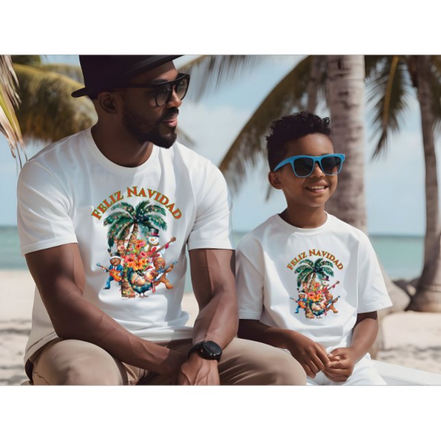 T-shirt Feliz Navidad Chicken et la Gang (Créateur téléchargé)