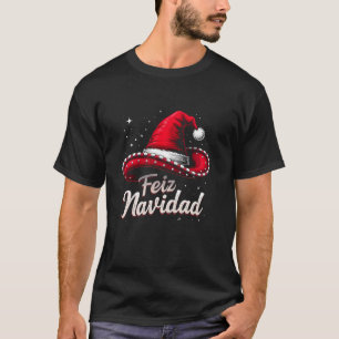 T-shirt Feliz Navidad Family Matching Pajama Funny Christa