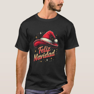 T-shirt Feliz Navidad Family Matching Pajama Funny Christa
