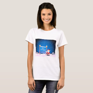 T-shirt Feliz Navidad Père Noël