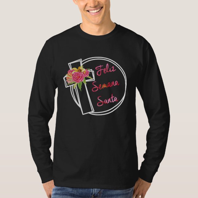 T-shirt Feliz Semana Santa Easter Holy Week (Devant)