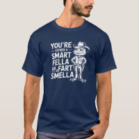 Fella intelligente ou Fart Smella Funny Cowboy Fro
