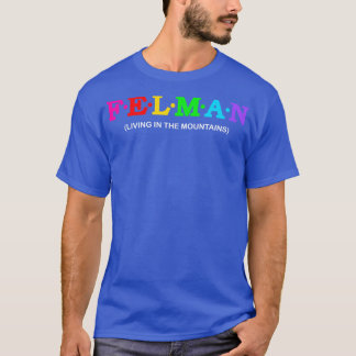 T-shirt Felman Vivre en montagne