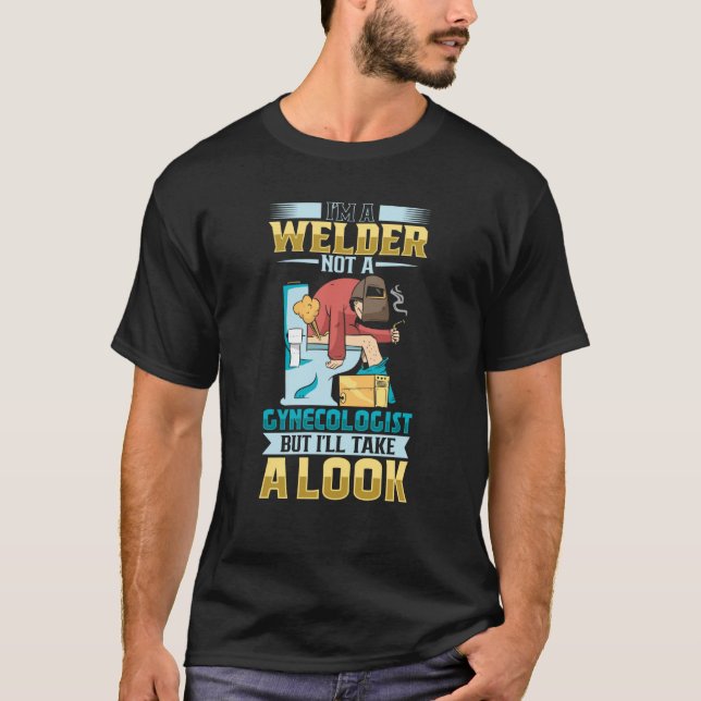 T-shirt Female Welder  Welding Mechanic Forge (Devant)