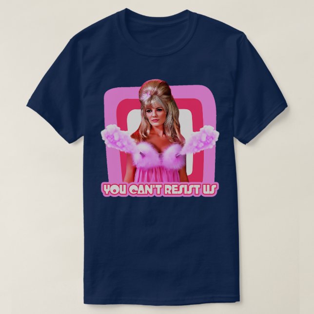 T-shirt FEMBOT Vous Ne Pouvez Pas Nous Résister (Design devant)
