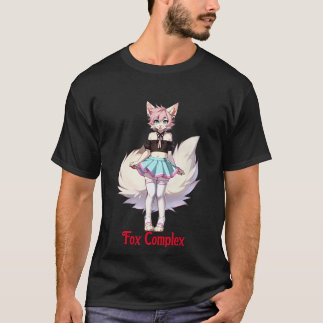 T-shirt Femboy Fox (Devant)