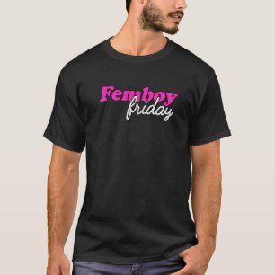 T-shirt Femboy Friday Gay pride Distressed Lgbtq Queer Aes
