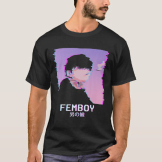 T-shirt Femboy Japanese Emo Vaporwave Aesthetic LGBTQ Gay