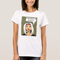 T-shirt femelle #12 d'attitude