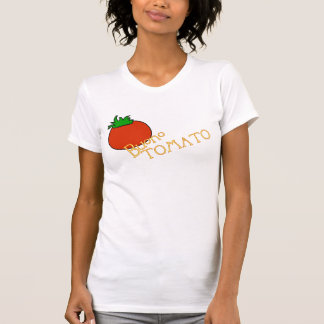 T-shirt femelle 2 de tomate d'APH Buono