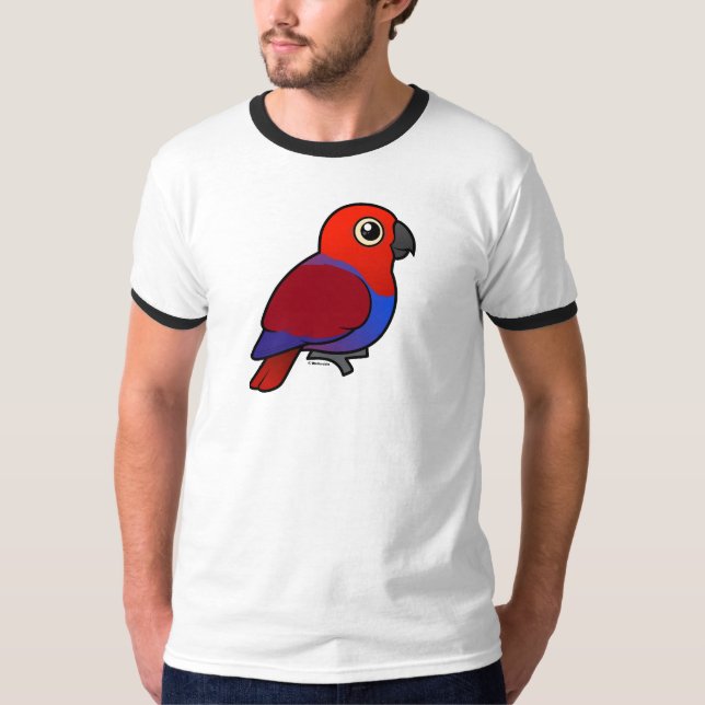 T-shirt Femelle de perroquet d'Eclectus (Devant)