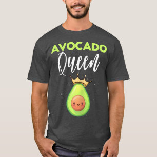 T-shirt Femen Avocado Queen Keto Diet Vegetarian Gu végéta