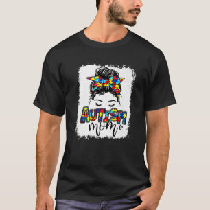 T-shirt Femen Messy Bun Puzzle Fière Maman Sensibilisation
