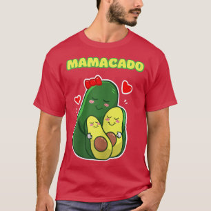 T-shirt Femens Drôle Mamacado Avocado Maman