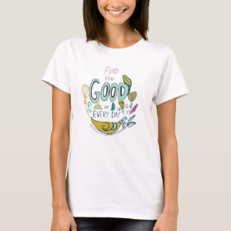 T-shirt féminin avec citation inspirante