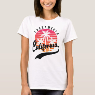 T-shirt féminin de Sacramento, Californie