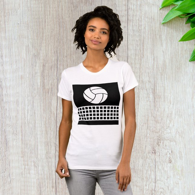 T-shirt féminin de volley-ball (Créateur téléchargé)