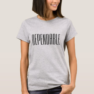 T-shirt féminin DÉPENDANT