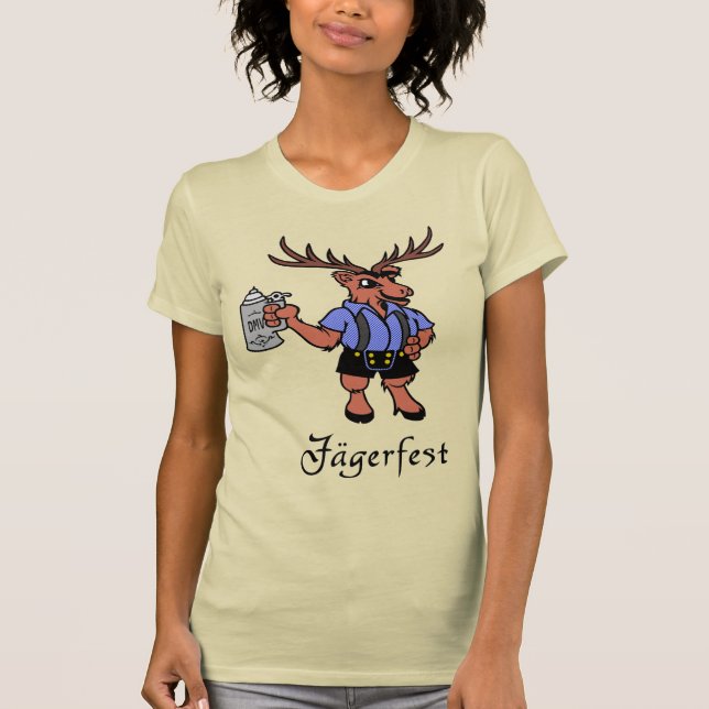 T-shirt féminin DMV Jägerfest (Devant)