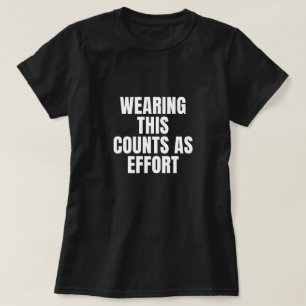 T-shirt féminin Effort