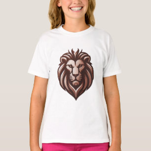 T-shirt féminin en cuivre métallique