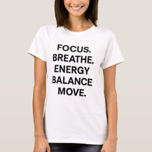 T-shirt féminin - Gras Motivational Fitness Words