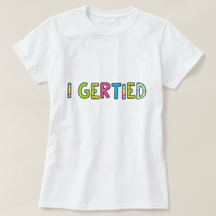 T-shirt féminin "I Gerattachée"