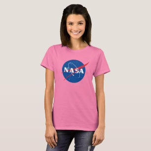 T-shirt féminin Iconic NASA (rose céleste)