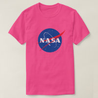 T-shirt féminin Iconic NASA (rose couchant)