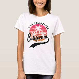 T-shirt féminin San Francisco Sunset