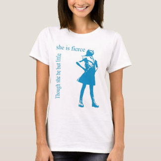 T-shirt féminin sans peur