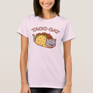 T-shirt féminin - "TACO CAT"