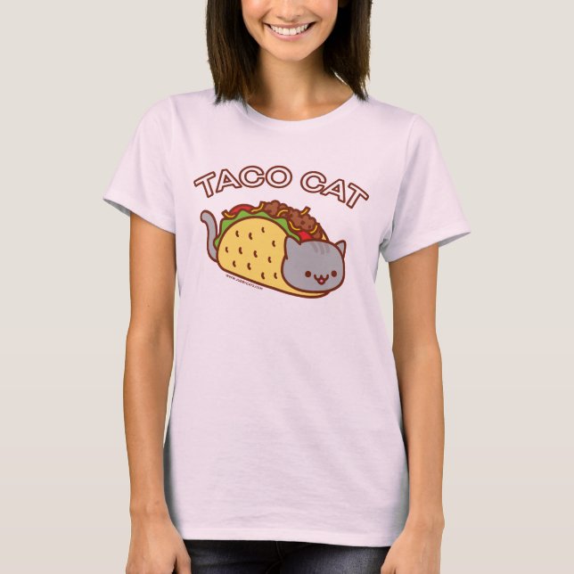 T-shirt féminin - "TACO CAT" (Devant)