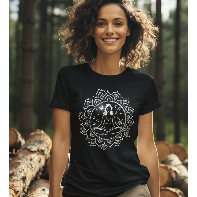 T-shirt féminin zen mignon (Créateur téléchargé)