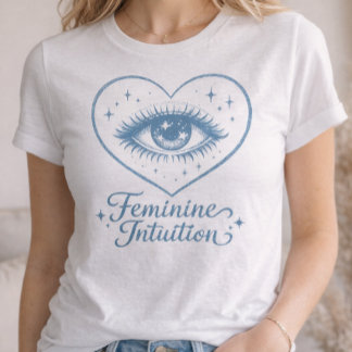 T-shirt Feminine Intuition Shirt Boho Spiritual Eye