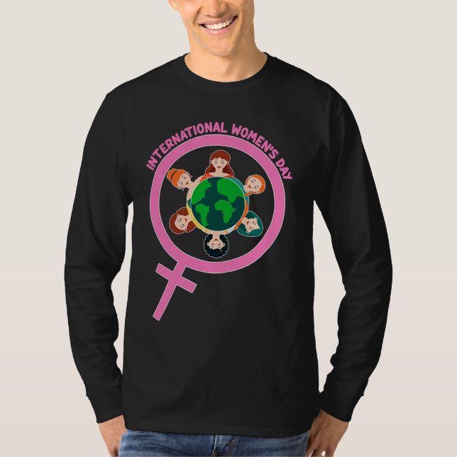 T-shirt Feminism and Gender Equality International Women's (Devant)