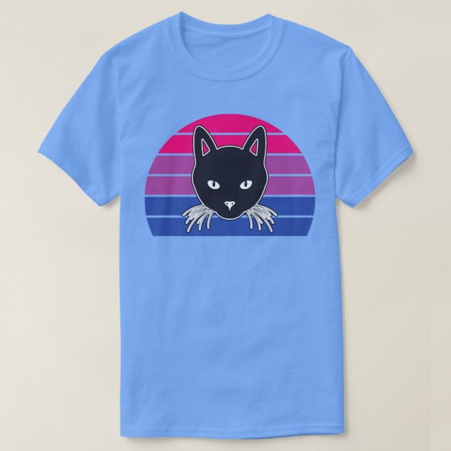 T-shirt Feminism Cat Lesbian Lgbt1078 (Design devant)