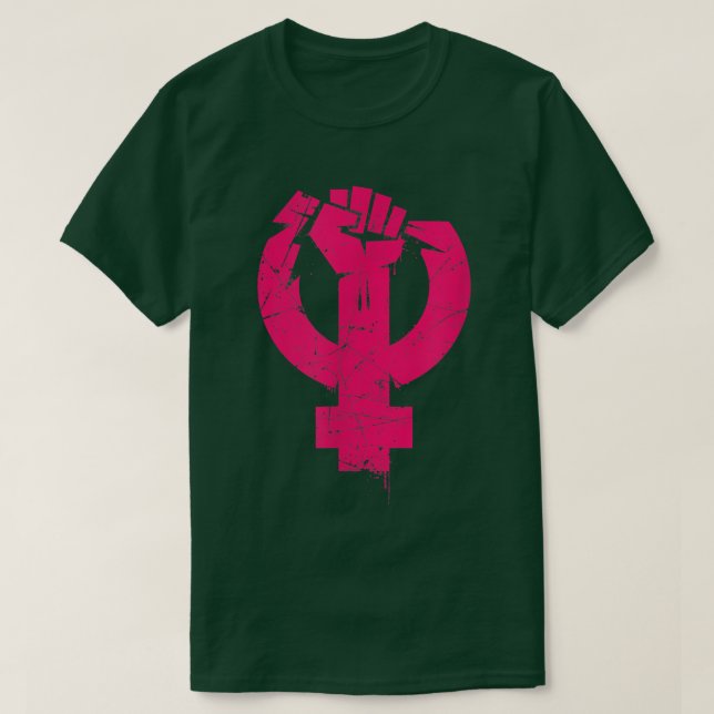 T-shirt Feminism Movement Sign1290  (Design devant)