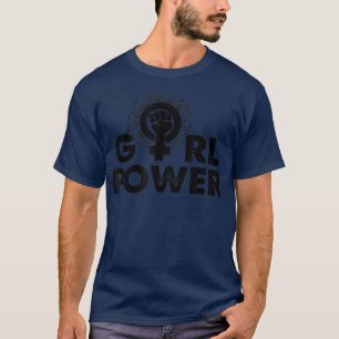 T-shirt Feminisme de puissance féminine, Slogan unise Tee,