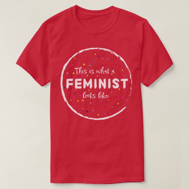 T-shirt Feminisme Droits des femmes Égalité 3 (Design devant)
