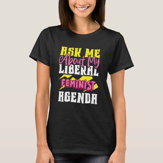 T-shirt Feminisme Female Empowerment Pro-choice Pro Aborti (Devant)