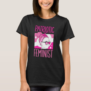 T-shirt Feminisme féministe patriotique Droits des femmes 